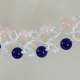 Duo - Duo Amethyst-Rose Quartz-Diaphanous white - 2